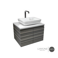 ราคา Lavenz SIMPLY | อ่างล้างหน้าวางบนพร้อมตู้หน้าบานคู่ SL0651 อ่างล้างหน้าวางบนพร้อมตู้หน้าบานคู่ Lavenz SIMPLY | SL0651 W7 (10205662)