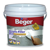 ราคา HOME ONE ONLINE สีโป๊วปูน BEGER F200 1GL - (10209055)