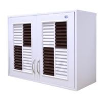 ราคา WT ตู้ลอยบานคู่ UPVC ขาว-น้ำตาล (10213360)