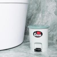 ราคา DOKLEAN ถังขยะกลม 6 ลิตร แบบเหยียบ รุ่น 541TT สีฟ้า |BAI| แบบเหยียบ (10218315)