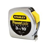 ราคา STANLEY ตลับเมตร 3เมตร ชุบโครเมี่ยม วัดความกว้างยาวสูง (10178914)