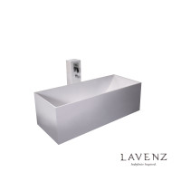 ราคา Lavenz อ่างอาบน้ำหินสังเคราะห์ลอยตัว LT051 1700x720x580 mm. Modern ขาว (10202028)
