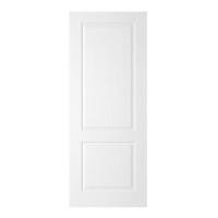 ราคา ประตูลูกฟัก 2 ลูกฟักตรง HDF ขนาด 80 x 200 ซม. ขาว (10183316)