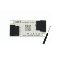 ราคา HIET สวิตซ์ไฟฟ้าอัจฉริยะ SMART WIFI SWITCH สวิตซ์ไฟ ครีม-ดำ (10188178)