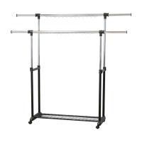 ราคา INDEX LIVING MALL ราวตากผ้าบาร์คู่ รุ่น เรฟ ขนาด 170 ซม. สีดำ (10204617)