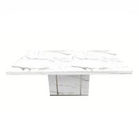 ราคา Index Living Mall Official Store โต๊ะอาหารหินอ่อน รุ่น มาซซินี/P 200 ซม. สีขาว (10200109)