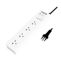 ราคา ปลั๊กราง 4 ช่อง 1 สวิตซ์ DATA DT4118 10A 5M - - - (10207182)