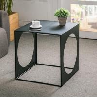 ราคา Home Studio Square Side Table โต๊ะข้างโซฟา โต๊ะข้างเตียง เหล็กดำ S (10228302)