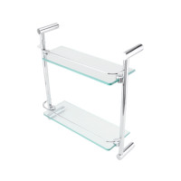 ราคา HAFELE หิ้งเรียบวางของ แบบ 2 ชั้น 499.98.005 สีโครเมี่ยม สีโครเมี่ยม (10228511)