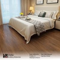 ราคา VOLTA พื้นกระเบื้องยางไวนิล คลิกล็อค ขนาด 4 มม. สไตล์คลาสสิก พื้น สีครีม 18.5 X 122 X 4 มม. (10229979)