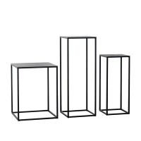 ราคา Home Studio ชุดโต๊ะข้างเหล็ก Creative Side Table III Set A (10233454)