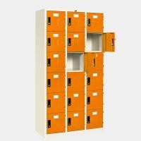ราคา ICONIC ตู้ล็อคเกอร์ 18 ช่อง รุ่น LK-18 ส้ม standard คลาสิค (10236735)
