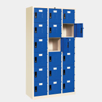 ราคา ICONIC ตู้ล็อคเกอร์ 18 ช่อง รุ่น LK-18 น้ำเงิน standard คลาสิค (10236736)