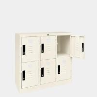 ราคา ICONIC ตู้ล็อคเกอร์เตี้ย 6 ช่อง รุ่น LK-T6 ขาวมุก standard คลาสิค (10236752)