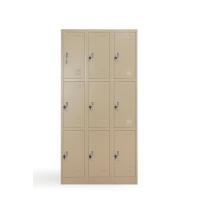 ราคา ICONIC ตู้ล็อคเกอร์ 9 ประตู รุ่น ZLK-6109 ครีม standard คลาสิค (10236777)