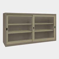 ราคา ICONIC ตู้บานเลื่อนกระจก 6 ฟุต รุ่น SLG-6 ขนาด กว้าง 179.5 ลึก 40.6 สูง 88 ซม. คลาสสิค เทาสลับ (10242604)