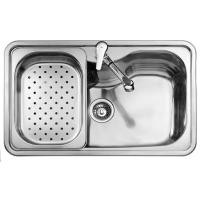 ราคา TEKA อ่างล้างจาน 1 หลุม รุ่น BAHIA 1B แถมฟรี ก๊อกน้ำ รุ่น SKT สแตนเลส (10245275)