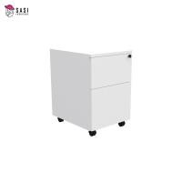 ราคา SASI ตู้เก็บเอกสารล้อเลื่อน สีขาว 40x42x60 cm. 2 ลิ้นชัก (10247151)