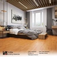 ราคา VOLTA พื้นกระเบื้องยางไวนิล คลิกล็อค ขนาด 4 มม. สไตล์คลาสสิก สี สีเทา 18.5 X 122 X 4 มม. (10229975)