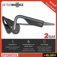 ราคา Aftershokz หูฟัง OPENMOVE WIRELESS BONE CONDUCTION HEADPHONES Slate Grey (10230056)