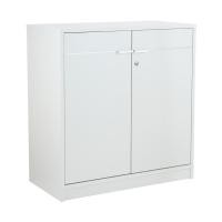 ราคา Index Living Mall Official Store ตู้เตี้ย 2 บานประตู รุ่นเวคตร้า ขนาด 80 ซม. - สีขาว (10202072)