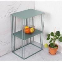 ราคา Home Studio 2 Layer Steel Side Table โต๊ะข้างเตียงข้างโซฟาเหล็กสองชั้น เขียว (10224485)