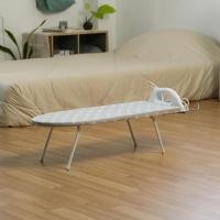 ราคา dohome โต๊ะรีดผ้าแบบนั่ง ขายู ลายจุด สีเทา |EA| เทา (10263426)