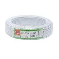 ราคา THAIUNION สายไฟ VAF 2x1.5 Sqmm. ยาว 50 เมตร |ROL| สีขาว (10226314)