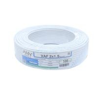 ราคา NNN สายไฟ VAF 2x1.5 Sqmm. ยาว 100 เมตร |ROL| สีขาว (10226316)