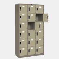 ราคา ICONIC ตู้ล็อคเกอร์ 18 ช่อง รุ่น LK-18 standard คลาสิค เทาสลับ (10236739)