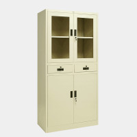 ราคา Iconic Furniture ตู้เอกสารทรงสูง รุ่น ZGDH-1886 สีครีม กว้าง 91.7 ลึก 45.7 สูง 185 ซม. (10238805)