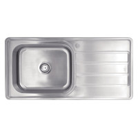 ราคา TEKA อ่างล้างจาน 1 หลุม 1 ที่พัก รุ่น T PLUS 1B 1D สแตนเลส สแตนเลส (10242733)