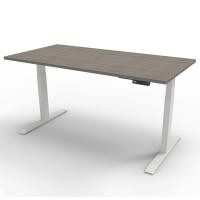 ราคา Ergotrend โต๊ะเพื่อสุขภาพ Sit 2 Stand GEN3 White leg-top combigrey - 120x70cm 120x70 (10240503)