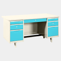 ราคา ICONIC โต๊ะทำงานเหล็ก 5 ฟุต รุ่น TC-5 ฟ้า กว้าง 153.4 ลึก 77.3 สูง 75 ซม. (10237899)