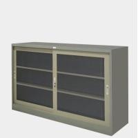 ราคา ICONIC ตู้บานเลื่อนกระจก 5 ฟุต รุ่น ZDG-325 ขนาด กว้าง 150 ลึก 45.7 สูง 90 ซม. คลาสสิค เทาสลับ (10242543)