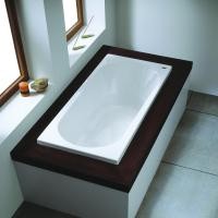 ราคา CRISTINA อ่างอาบน้ำ รุ่น PASTA-A 150x70 cm. อ่างเปล่าแบบฝังเคาท์เตอร์ สะดือPOP UP ขาว 150x70cm. (10244081)