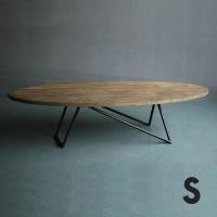 ราคา Loft Oval Coffee Table ชุดโต๊ะกลางห้องรับแขกวงรี สไตล์ลอฟท์ S (10251175)