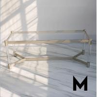 ราคา Home Studio Rectangle Designed Coffee Table III โต๊ะกลางห้องรับแขกกระจกนิรภัย M (10254196)