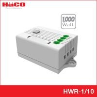 ราคา HACO ตัวรับสัญญาณควบคุม 1 ทาง 10A Kinetic Energy รุ่น HWR-1/10 ปกติ สวิตซ์ ไร้สาย (10256238)