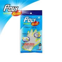 ราคา Poly-Brite ถุงมือพลาสติก HDPE ถุงมือพลาสติก HDPE 1 ซอง (24 ชิ้น / ซอง) (10248902)