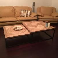 ราคา Home Studio Loft Coffee Table Set ชุดโต๊ะกลางห้องรับแขก 2 ตัว ปกติ (10251023)
