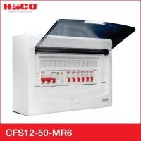 ราคา Haco Electric Official Store ชุดตู้คอนซูมเมอร์ยูนิต 6 ช่อง รุ่น CFS12/50-MR6 ปกติ MAIN RCBO 50A (10254656)