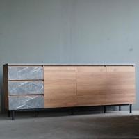 ราคา inhome furniture ชั้นวางทีวี W200xD40xH77 สีฮันนี่วอลนัท-หินอ่อนนอร์ดิค รุ่น TV-2063-HW-NMB ฮันนี่วอลนัท-หินอ่อนนอร์ดิค (10258926)