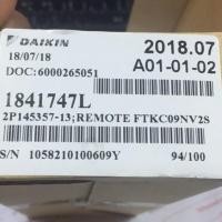 ราคา DAIKIN รีโมทไดกิ้น รีโมทแอร์ remote รีโมทDAIKIN ไดกิ้น ของแท้ 1841747L ARC433A88 (10256142)