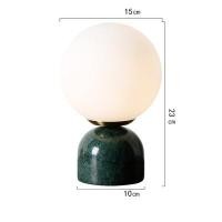 ราคา Home Studio Marble Table Lamp โคมไฟหัวเตียงสำหรับตกแต่งบ้าน เขียว (10264938)