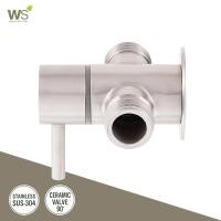 ราคา WS สต๊อปวาล์วแบบ 2 ทาง ขนาด 1/2 นิ้ว (4 หุน) รุ่น Wang WS-0312 Silver (10265635)