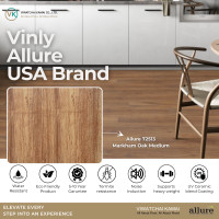 ราคา Allure Locking พื้นไม้ไวนิลบริสุทธิ์ 1210 x 190 x 5 มม. พื้นไม้ไวนิลบริสุทธิ์ Golden Brown (10275265)