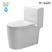 ราคา MOGEN โถสุขภัณฑ์ชิ้นเดียว รุ่น MO40(ECO) ขาว โถสุขภัณฑ์ชิ้นเดียว เซรามิก (10296499)