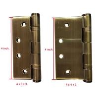 ราคา Voca Building Materials บานพับสแตนเลส สีAntique brass ขนาด 4 x 4 x 3 (10309913)