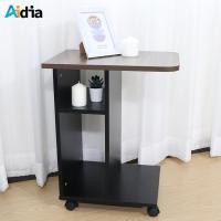 ราคา Aidia Home โต๊ะข้างโซฟา Aidia แบบมีล้อ ม็อคค่า/ดำ (10308691)